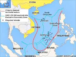 Map South China Sea