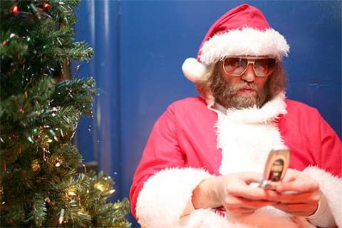 Santa-texting